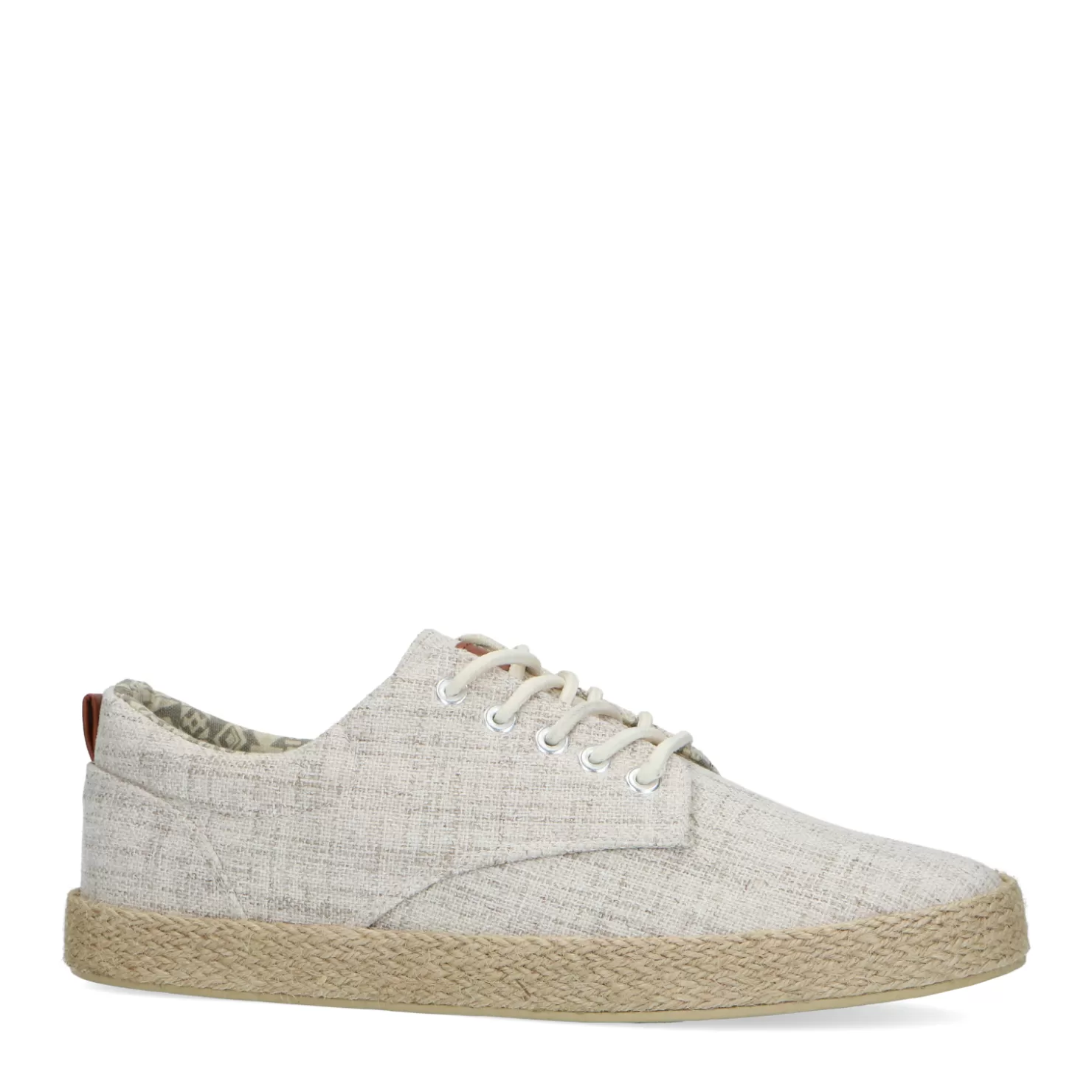 Store Sacha Beige Canvas Sneakers Met Print