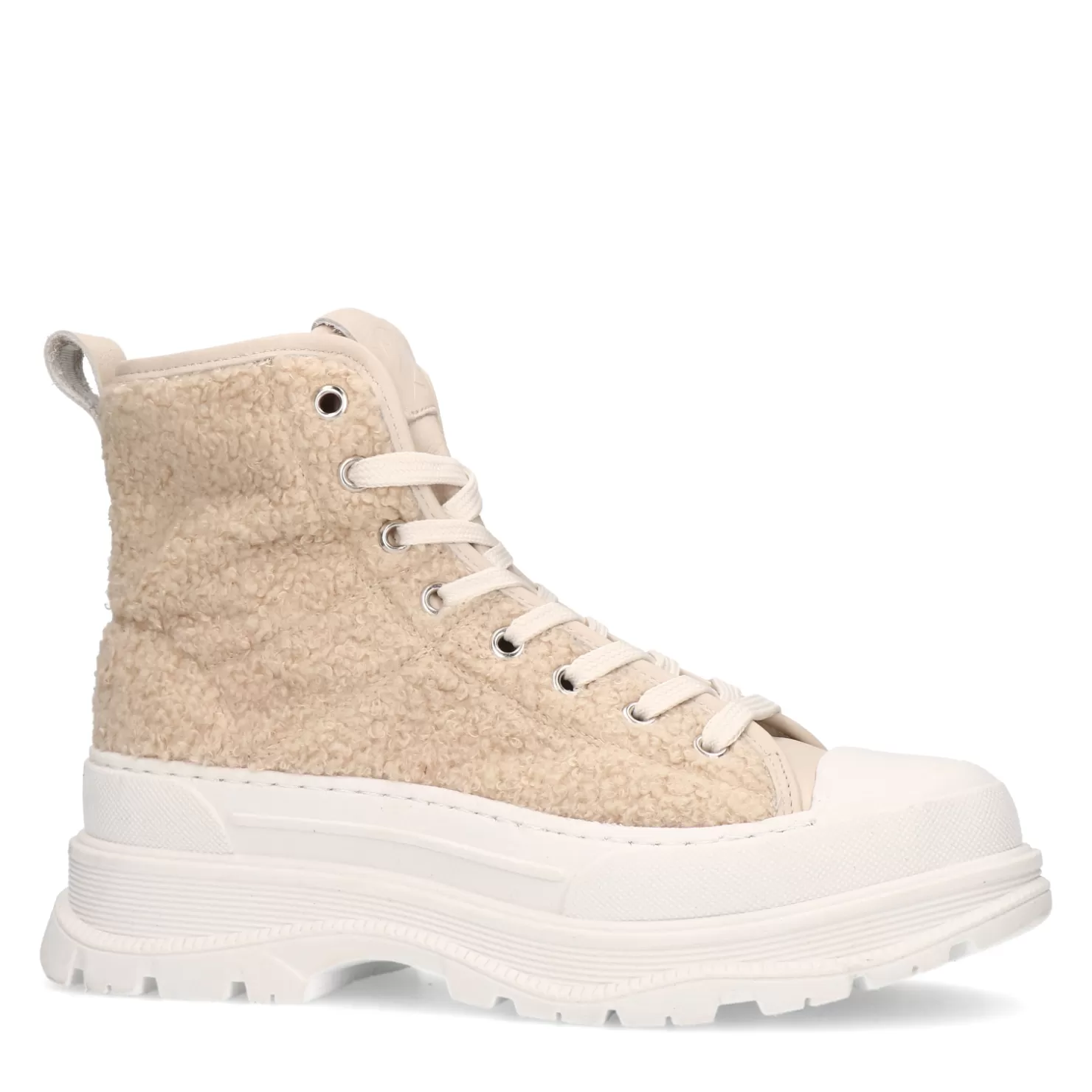 Hot Sacha Beige Hoge Sneakers