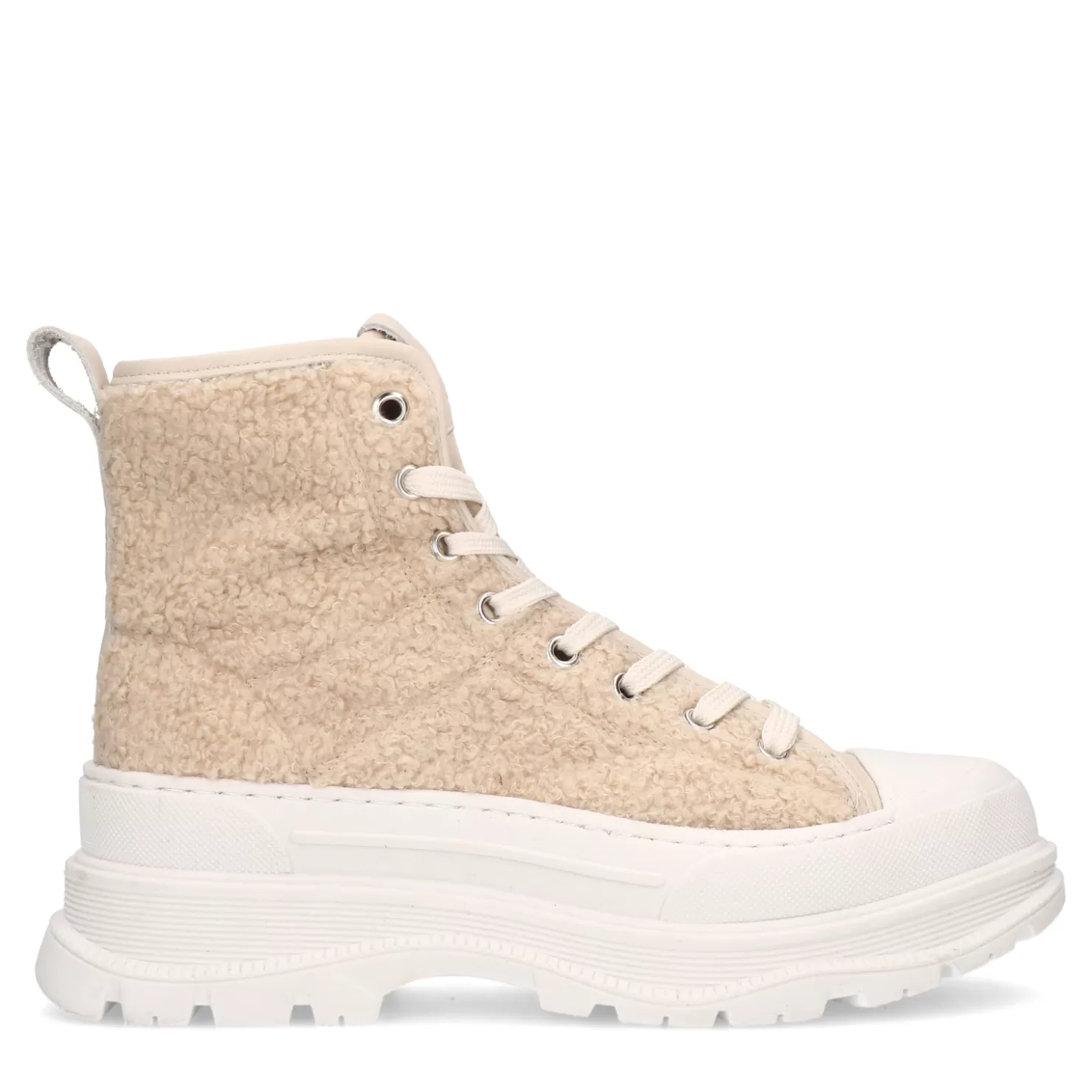 Hot Sacha Beige Hoge Sneakers