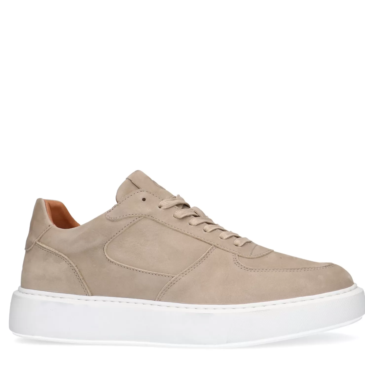 Online Sacha Beige Nubuck Sneakers