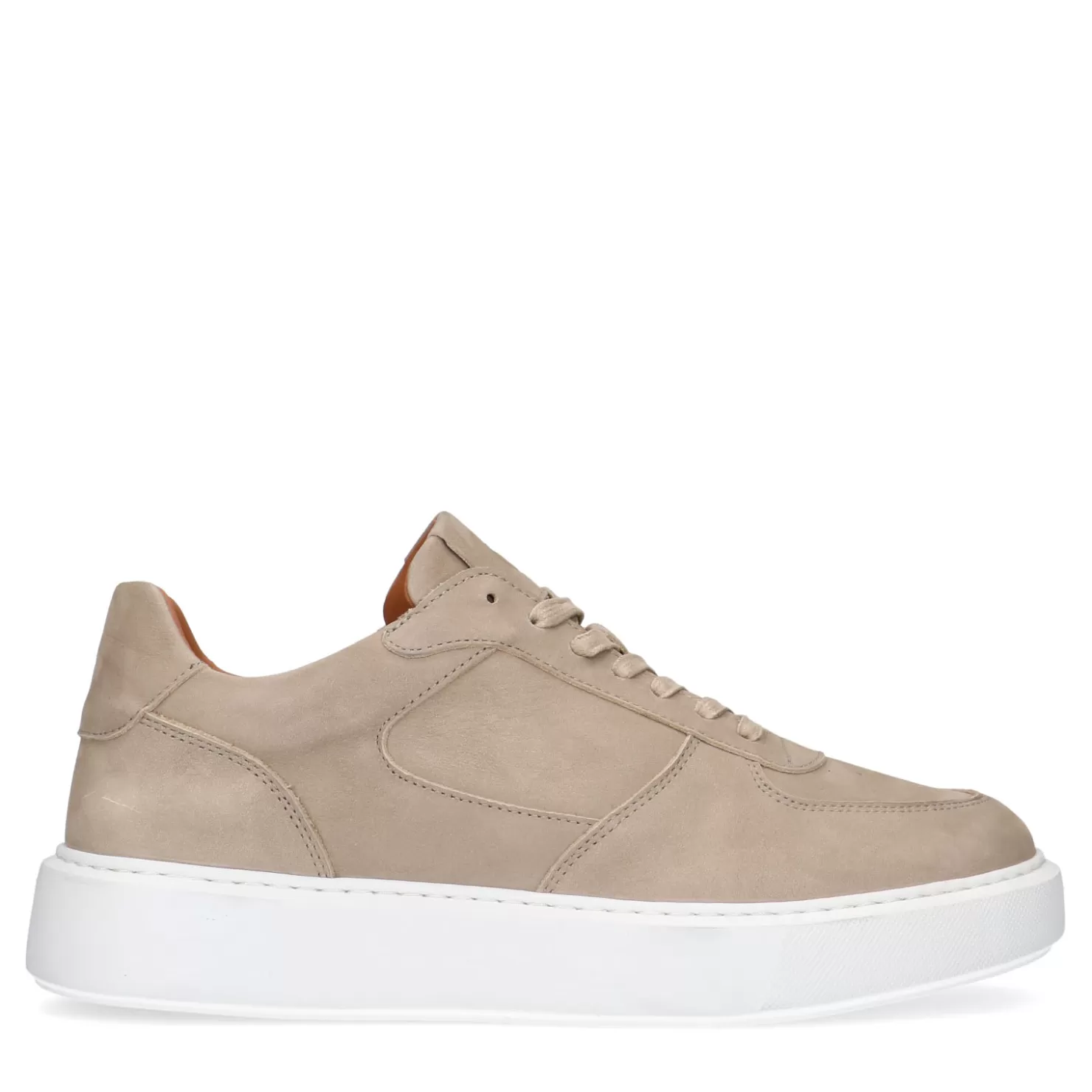 Online Sacha Beige Nubuck Sneakers