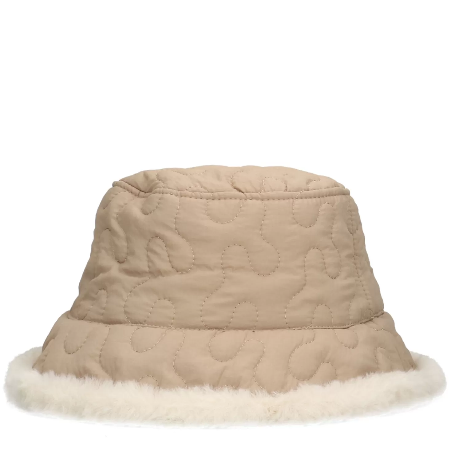 Best Sale Sacha Beige Reversible Bucket Hat Van Imitatiebont