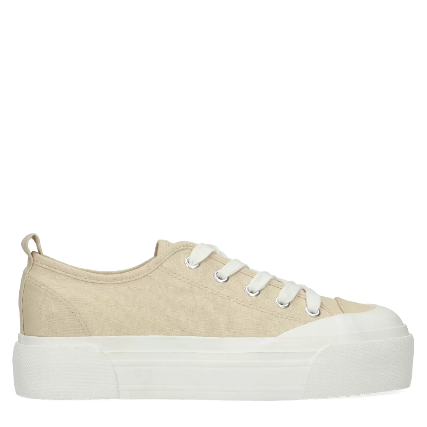 New Sacha Beige Sneakers Met Platformzool