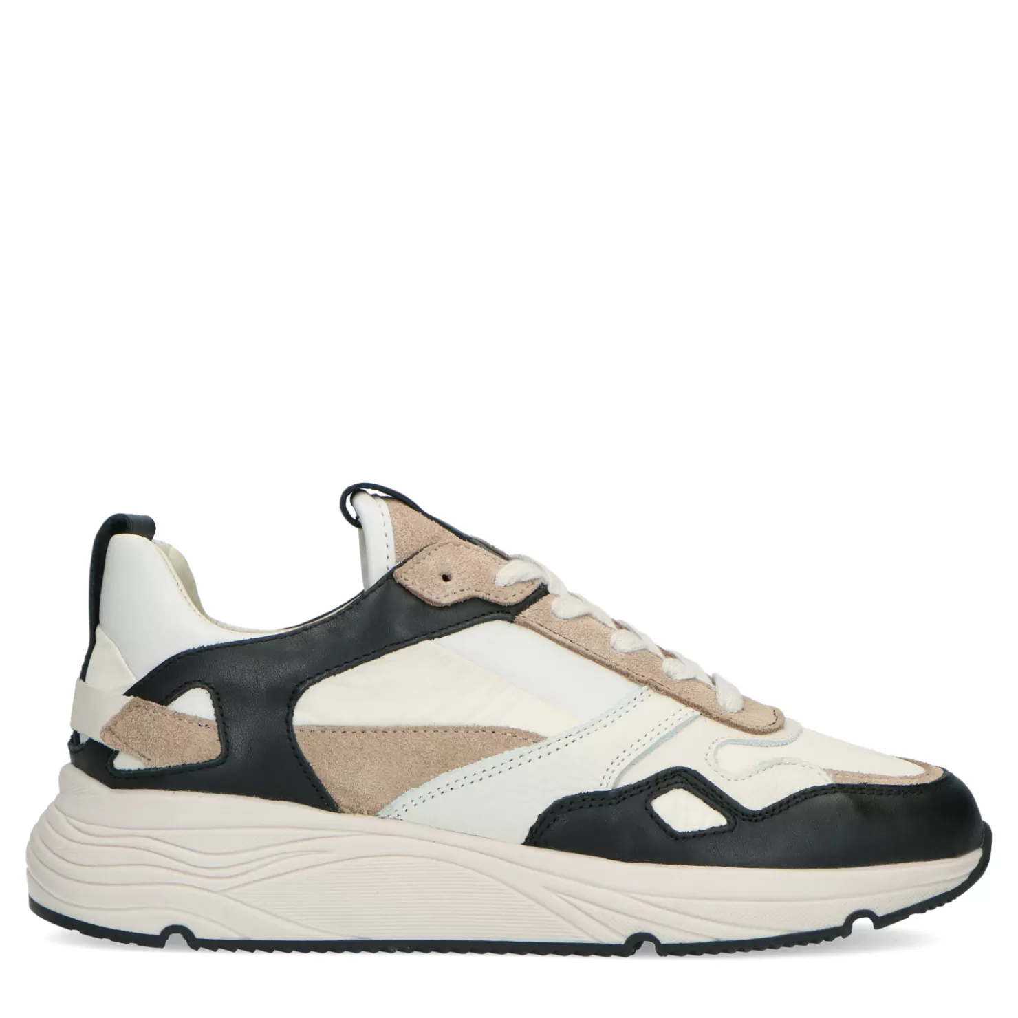 Sale Sacha Beige Sneakers Met Zwarte Details