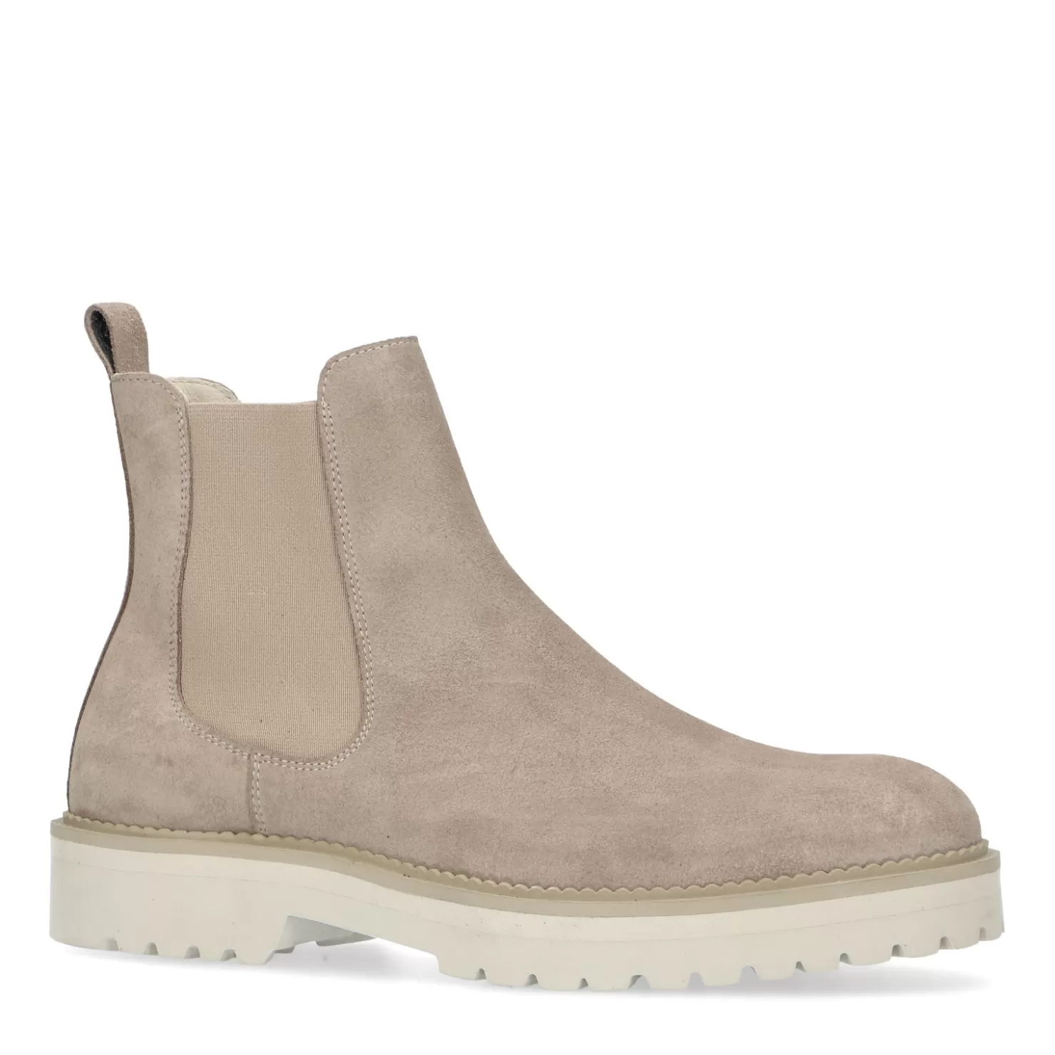 Sale Sacha Beige Suede Chelsea Boots