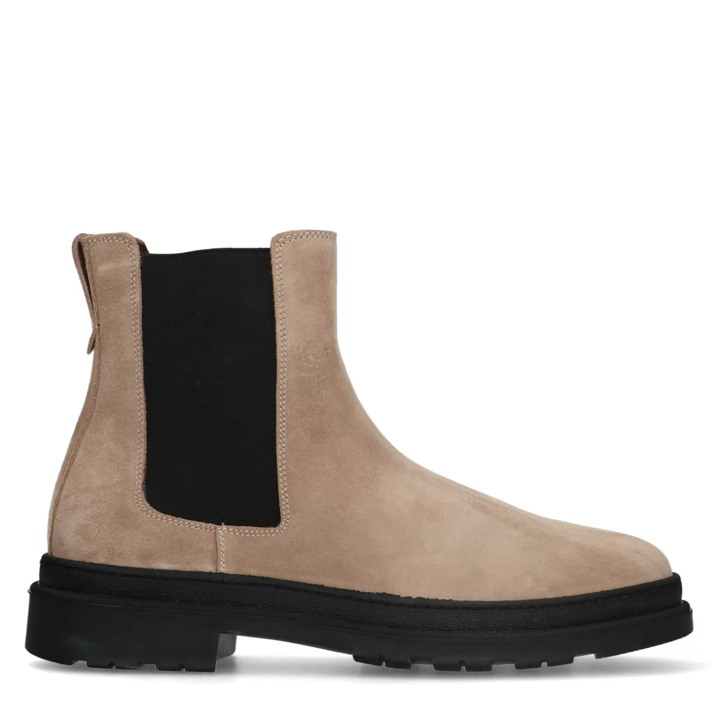 Outlet Sacha Beige Suede Chelsea Boots