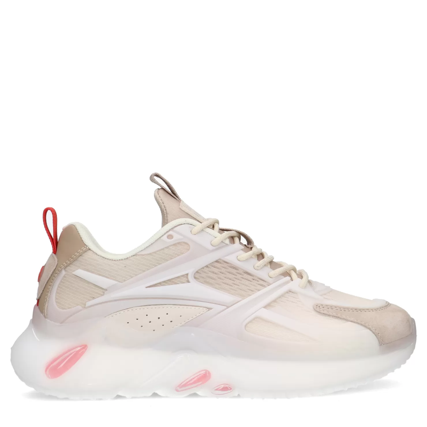 Discount Sacha Beige Tech Sneakers