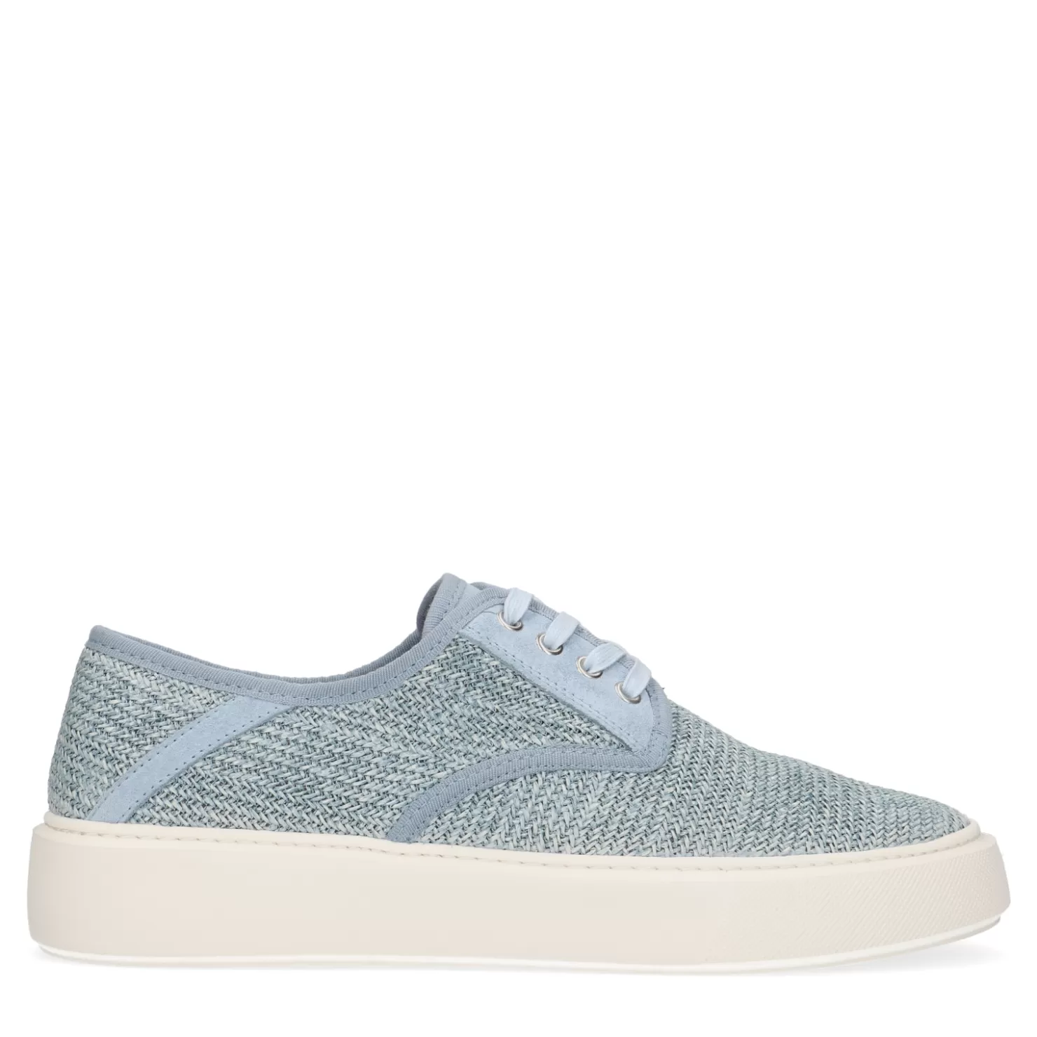 Fashion Sacha Blauwe Canvas Sneakers