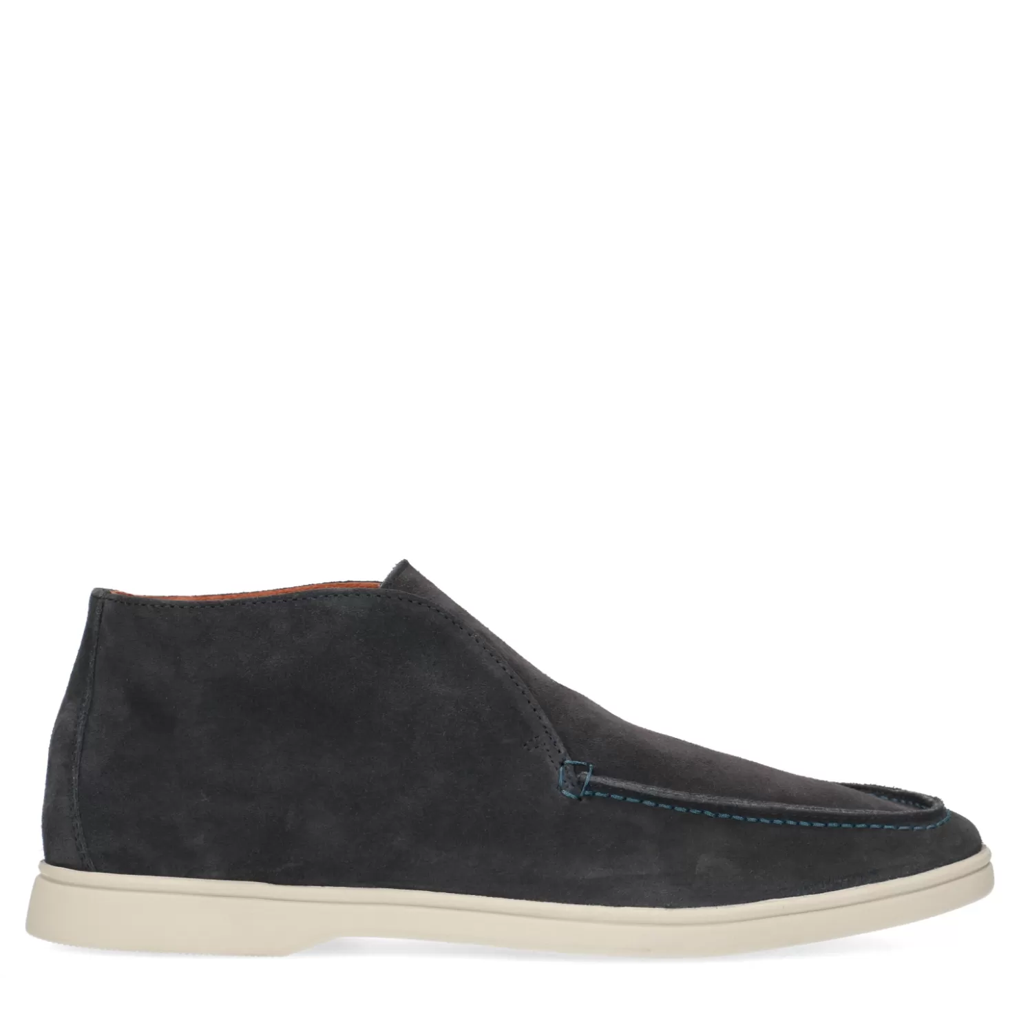 Best Sacha Blauwe Suede Loafers