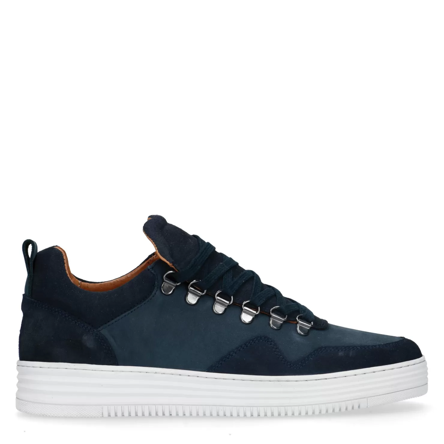 Best Sacha Blauwe Suede Sneakers