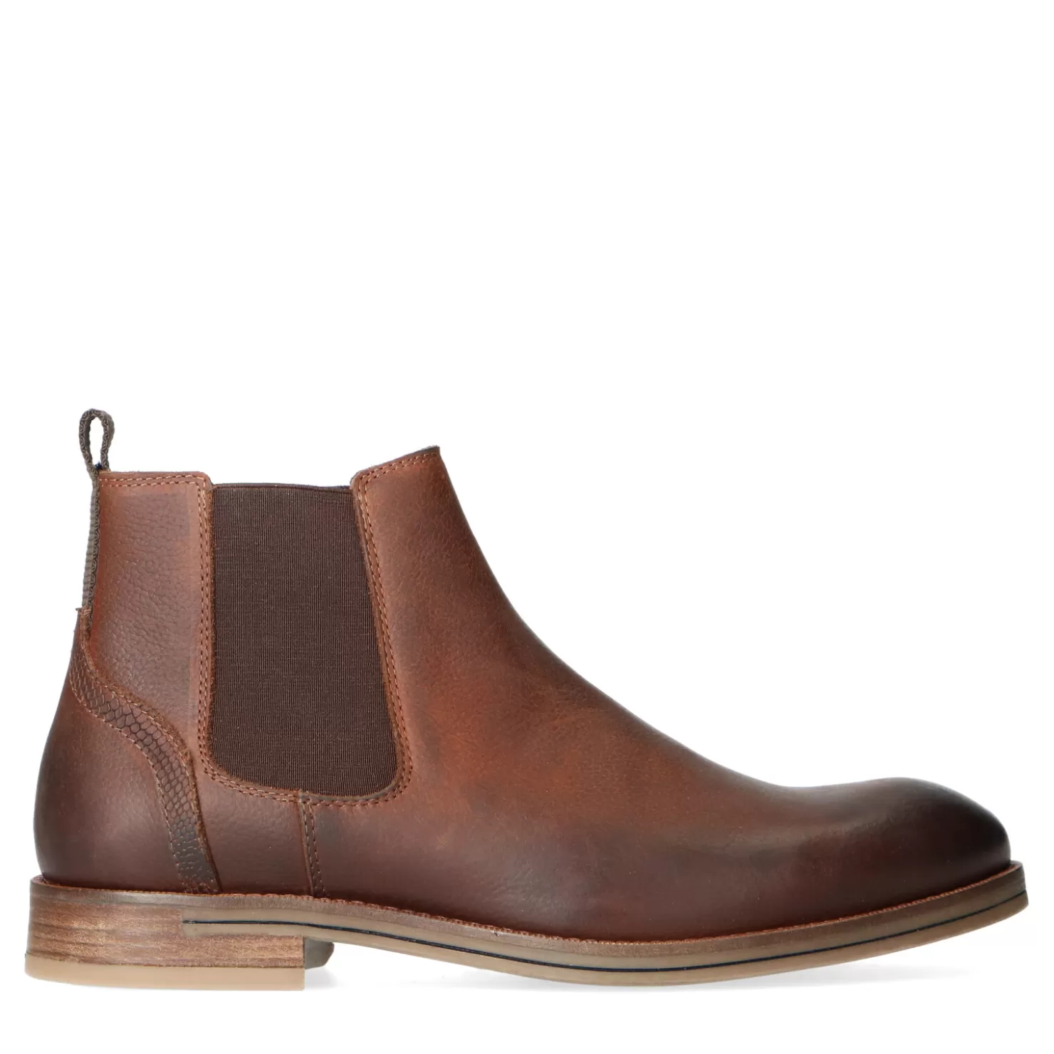 Clearance Sacha Bruine Leren Chelsea Boots