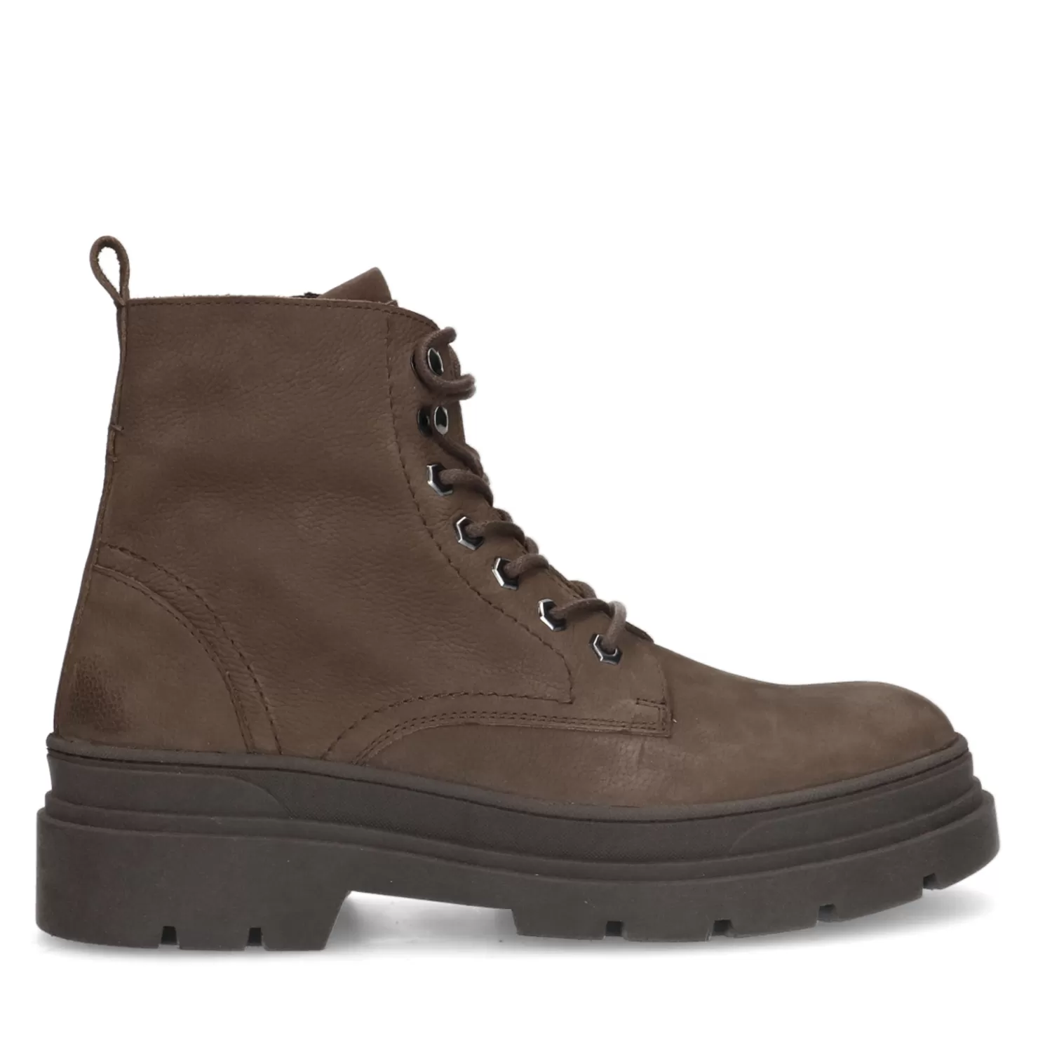 Store Sacha Bruine Nubuck Veterboots