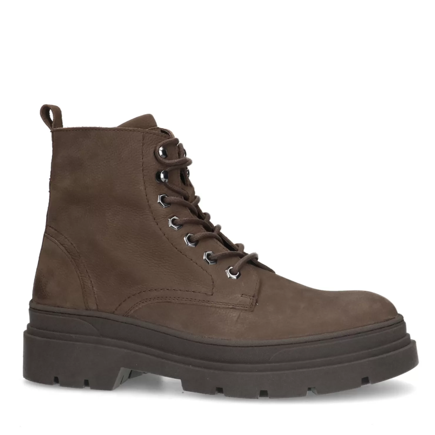 Store Sacha Bruine Nubuck Veterboots