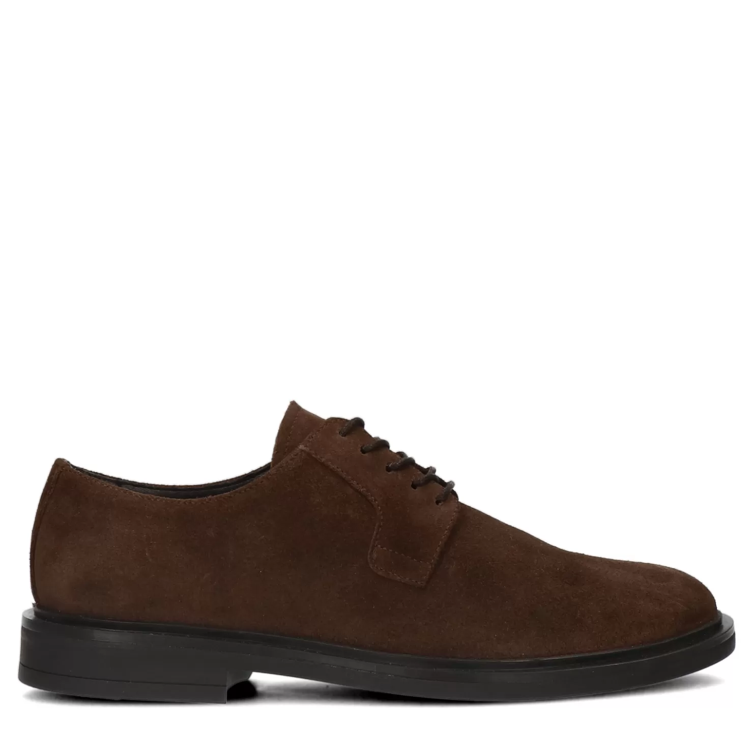 New Sacha Bruine Suede Veterschoenen