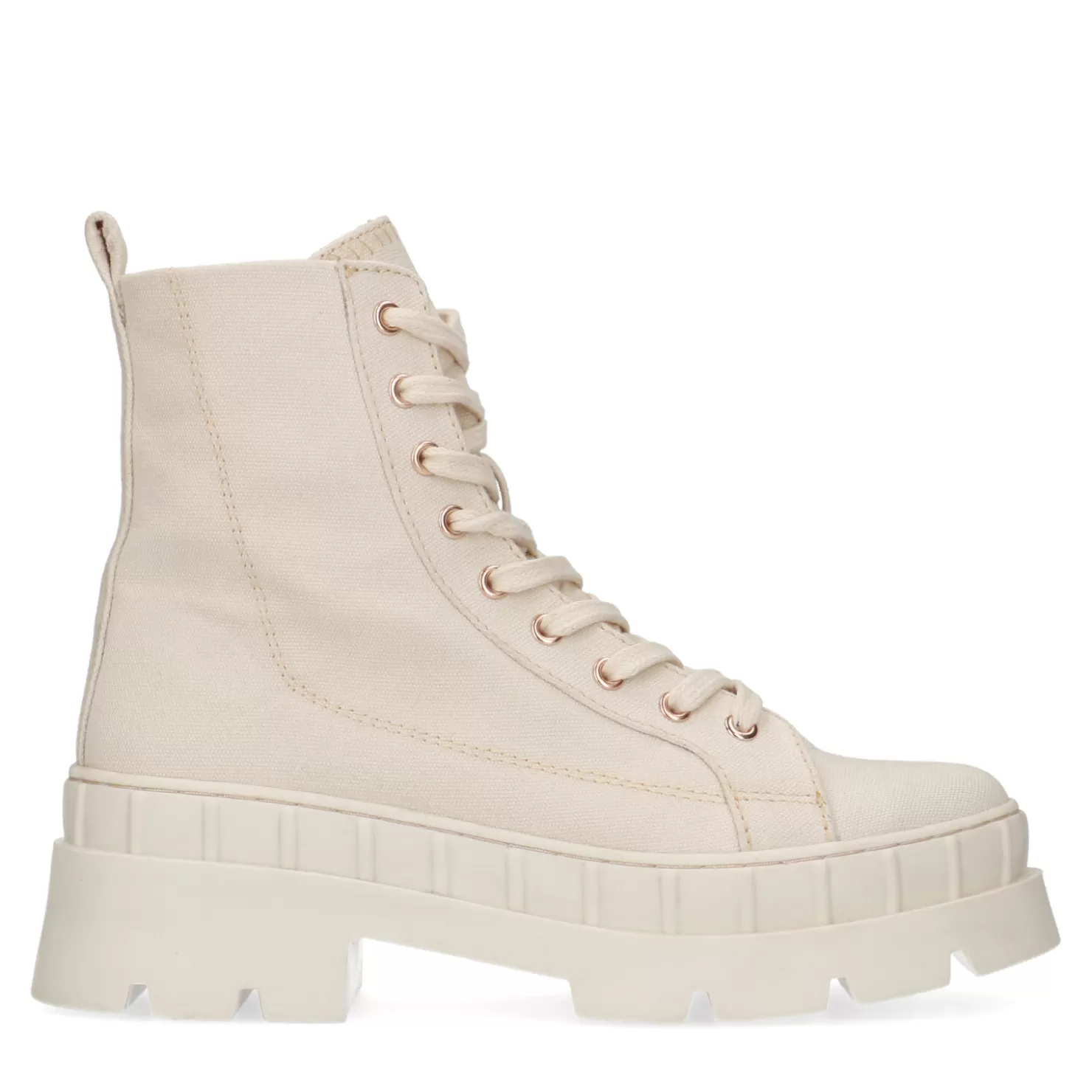 Cheap Sacha Canvas Latte Veterlaarsjes