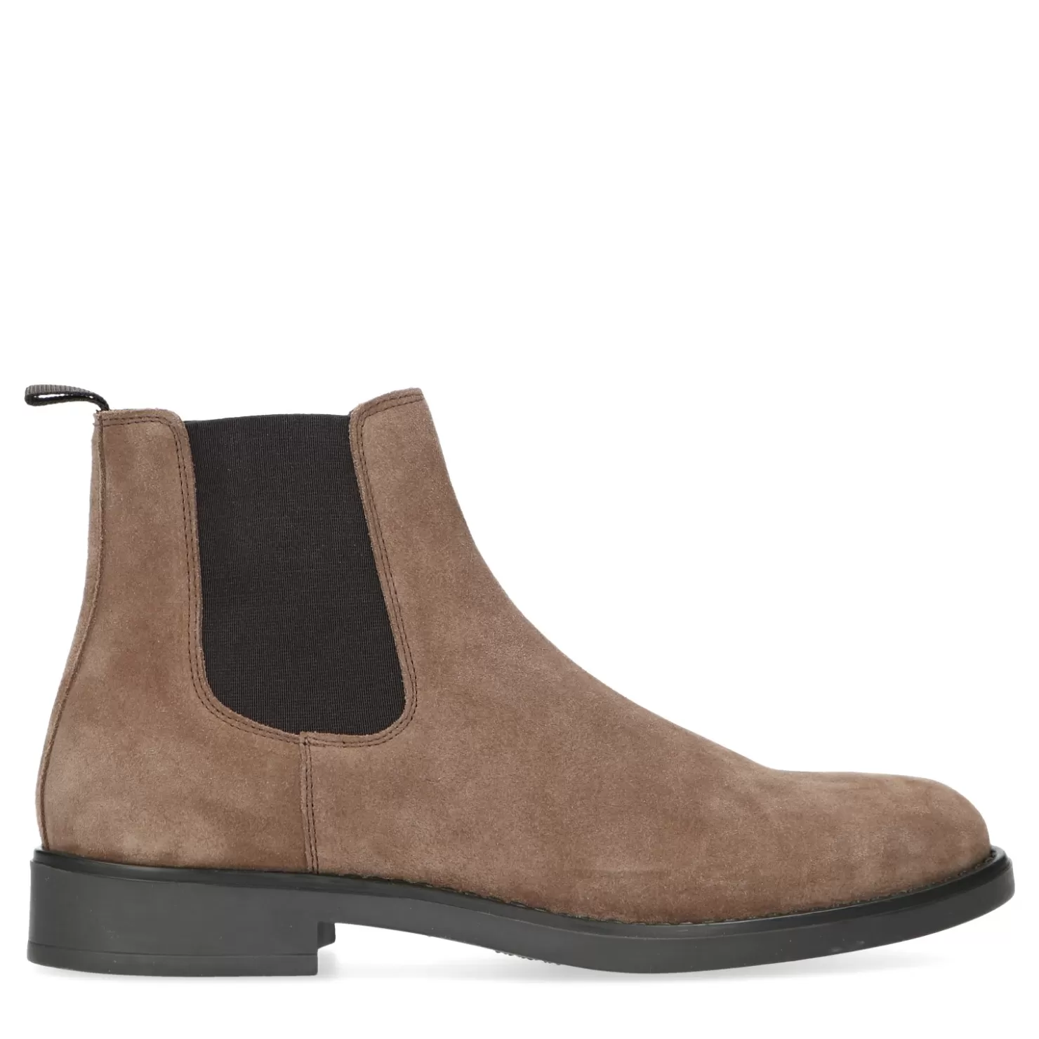 Fashion Sacha Cognac Suede Chelsea Boots