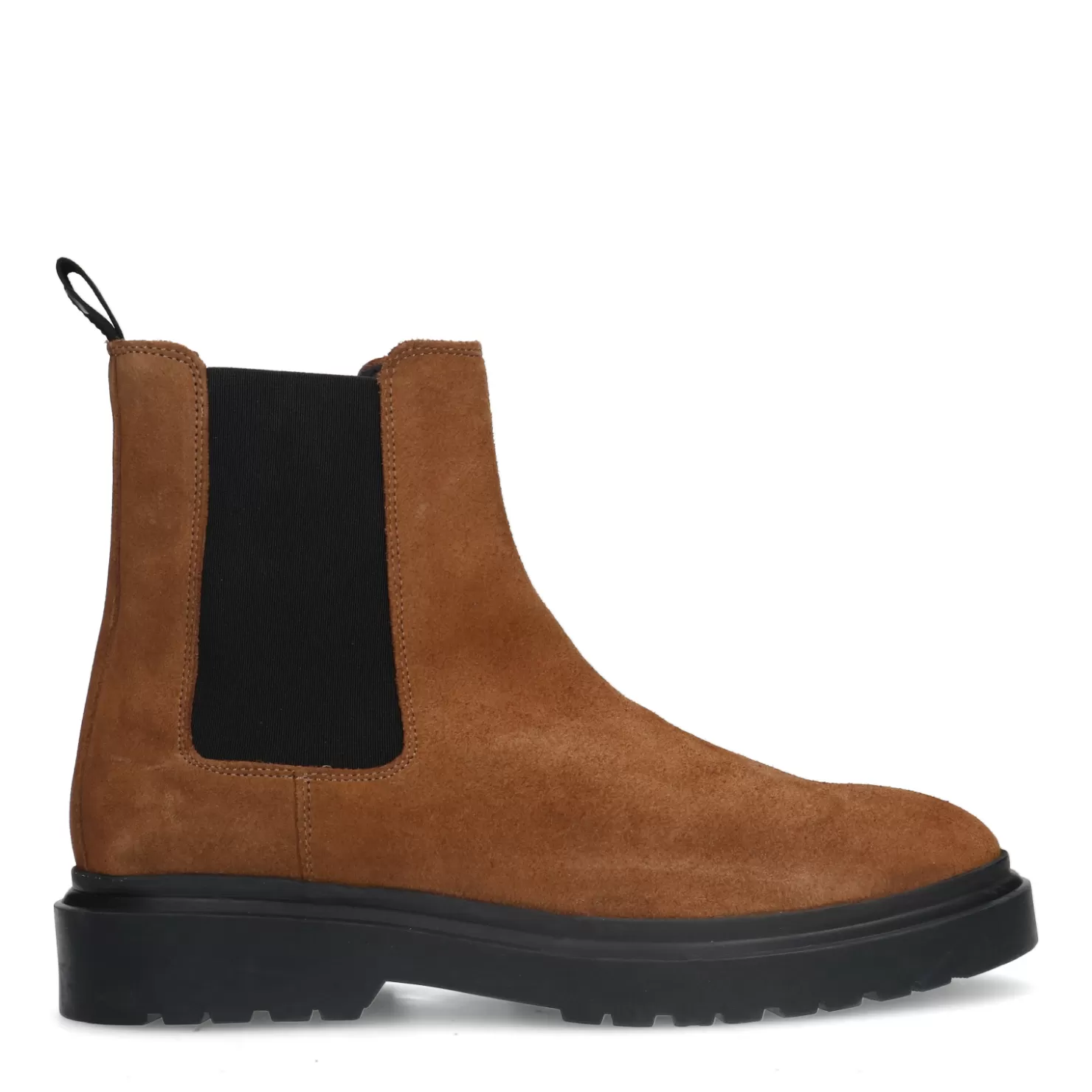 Discount Sacha Cognac Suede Chelsea Boots