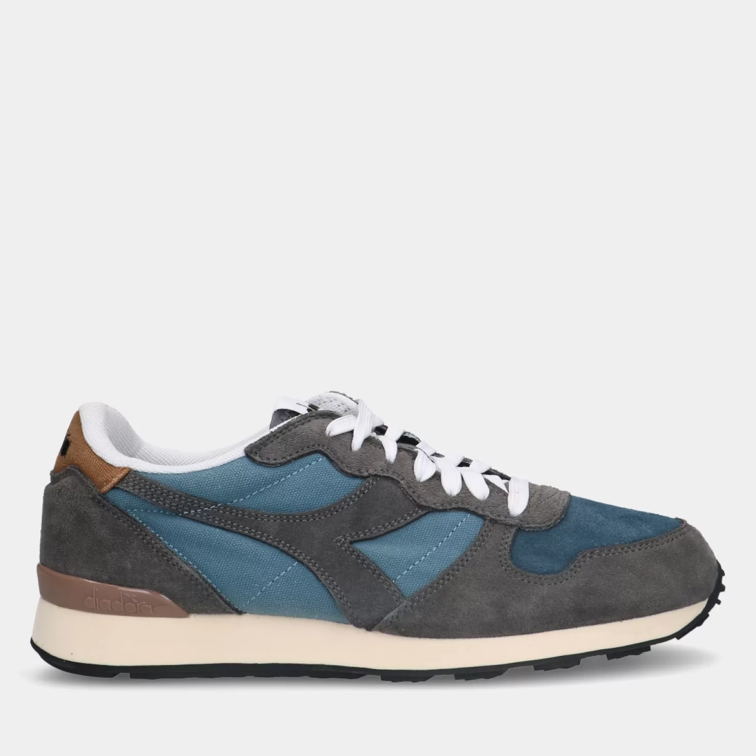 Fashion Sacha Diadora Camaro Suede Blue Heren Sneakers