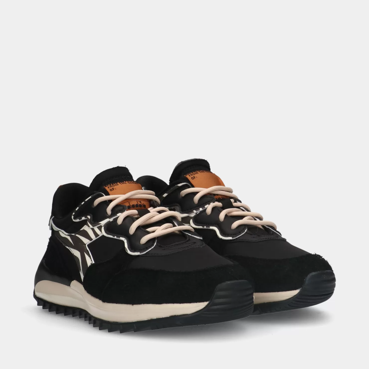 Best Sacha Diadora Jolly Animalier Black Dames Sneakers