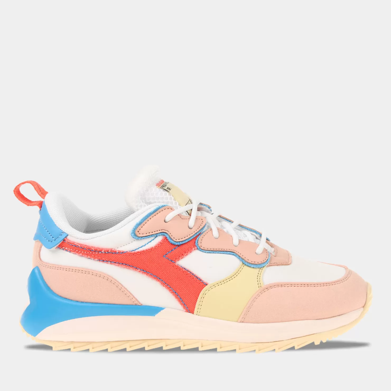 Online Sacha Diadora Jolly Canvas Oranje/Blauw Dames