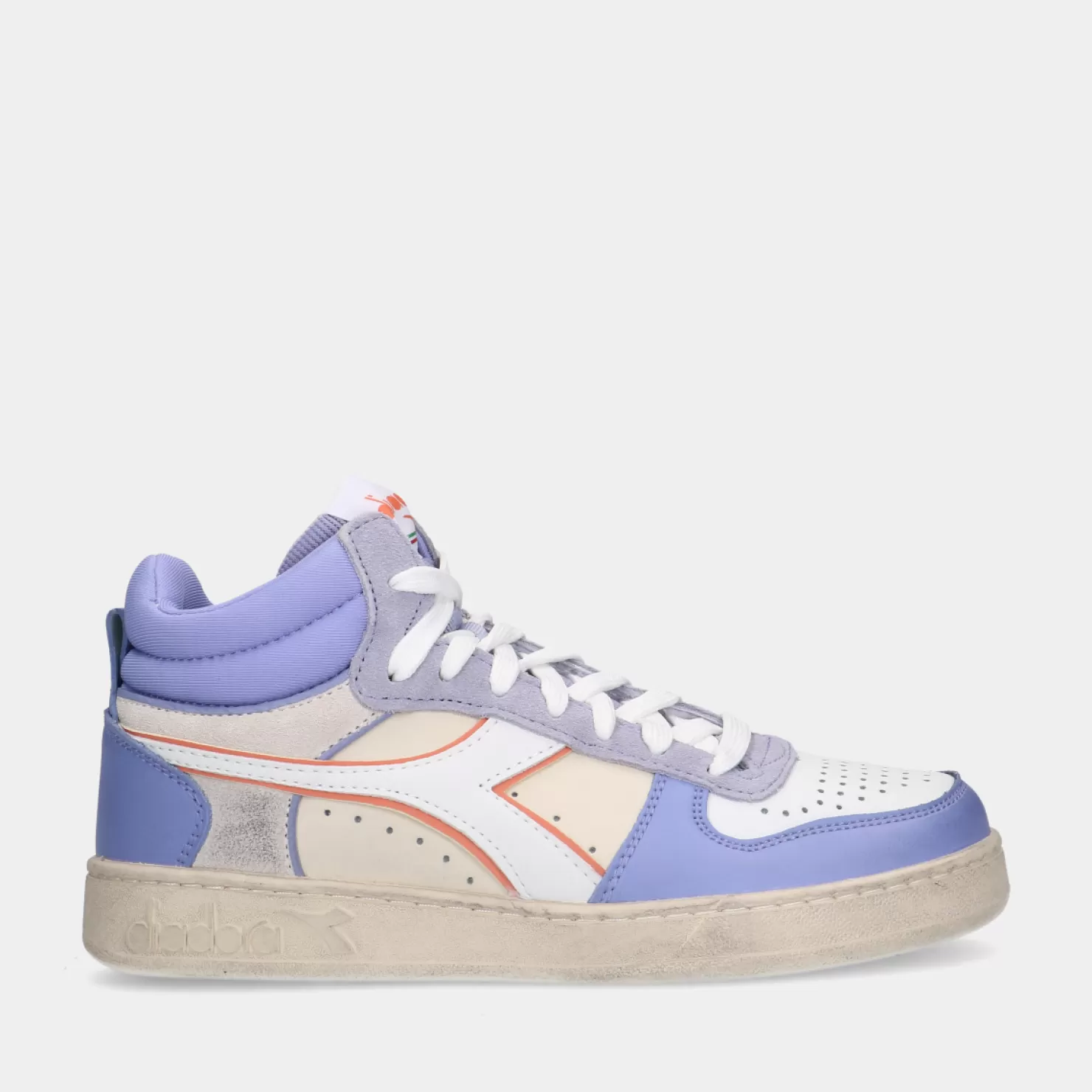 Store Sacha Diadora Magic Basket Demi Icona Wn Blue Dames Sneakers