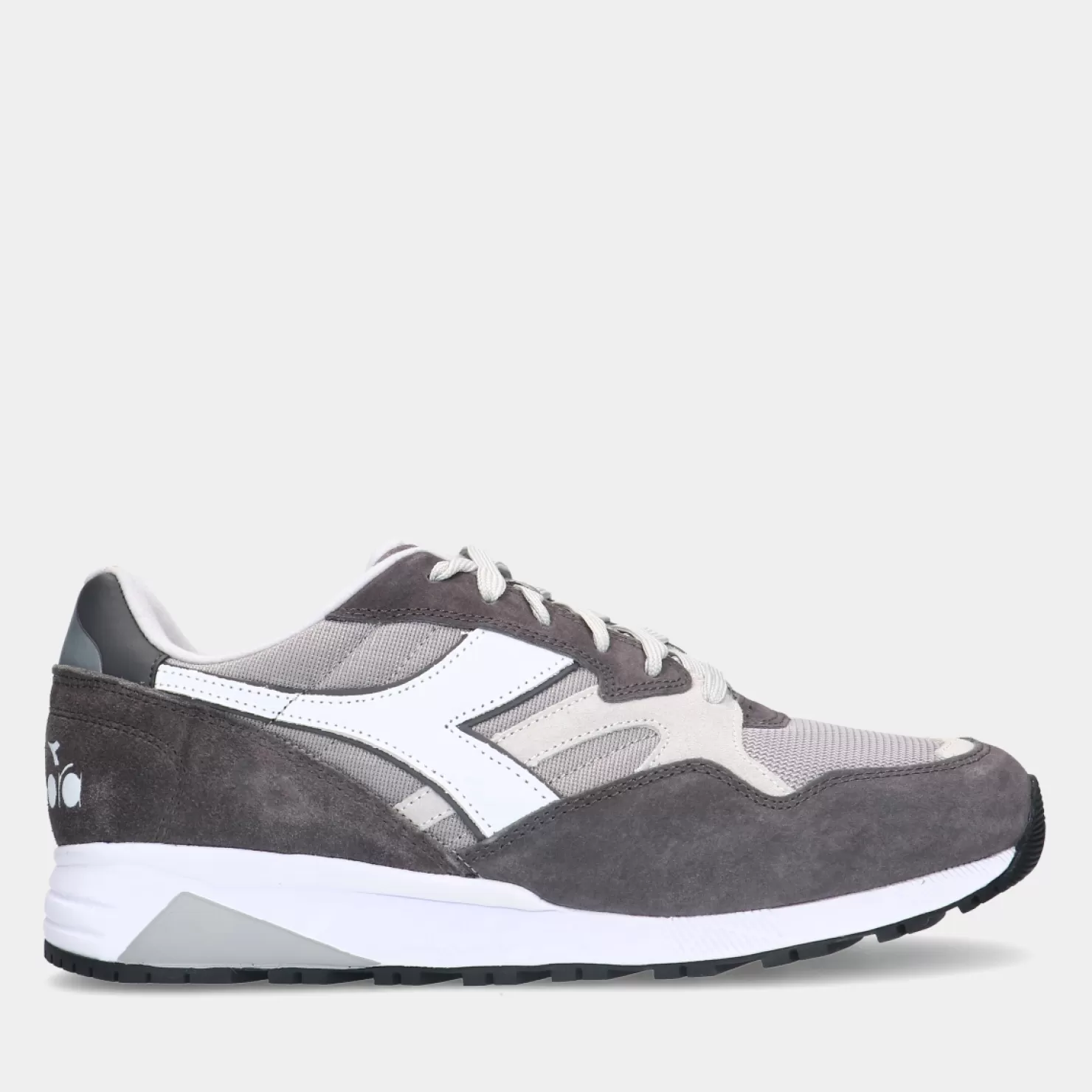 Discount Sacha Diadora N902 Dark Gull Gray Melange Heren Sneakers