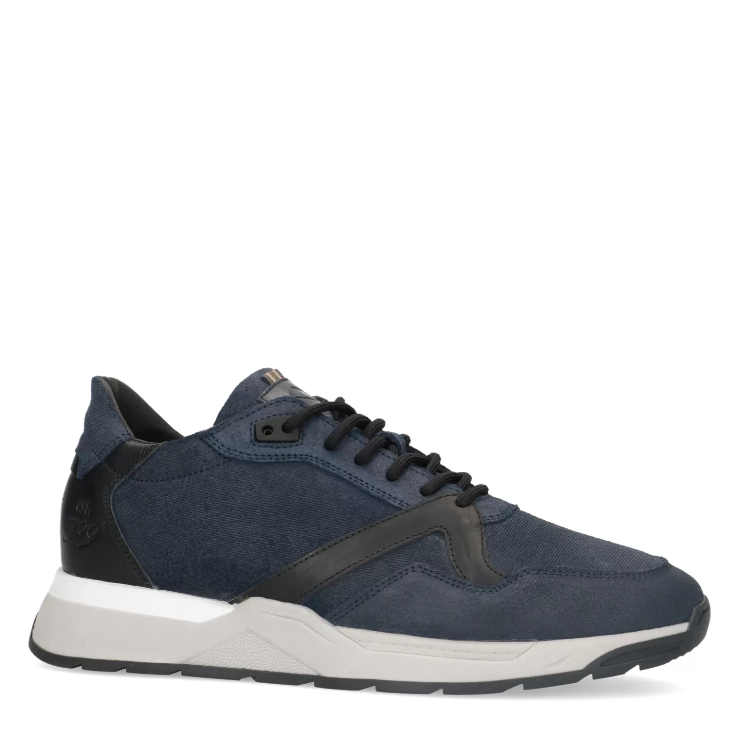 Store Sacha Donkerblauwe Leren Sneakers