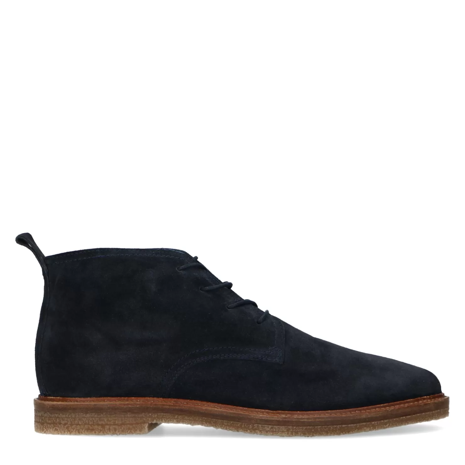 Online Sacha Donkerblauwe Suede Desert Boots