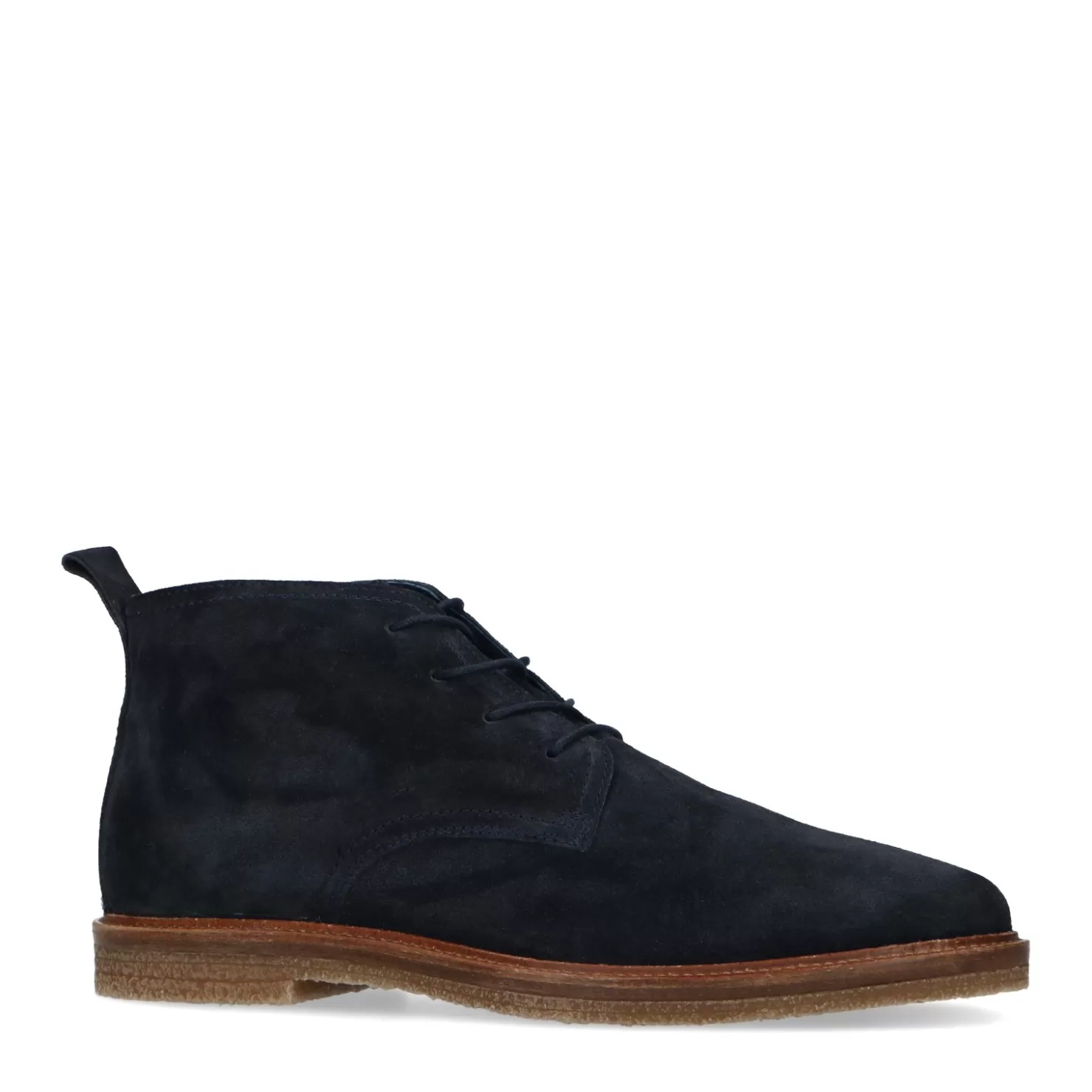 Online Sacha Donkerblauwe Suede Desert Boots