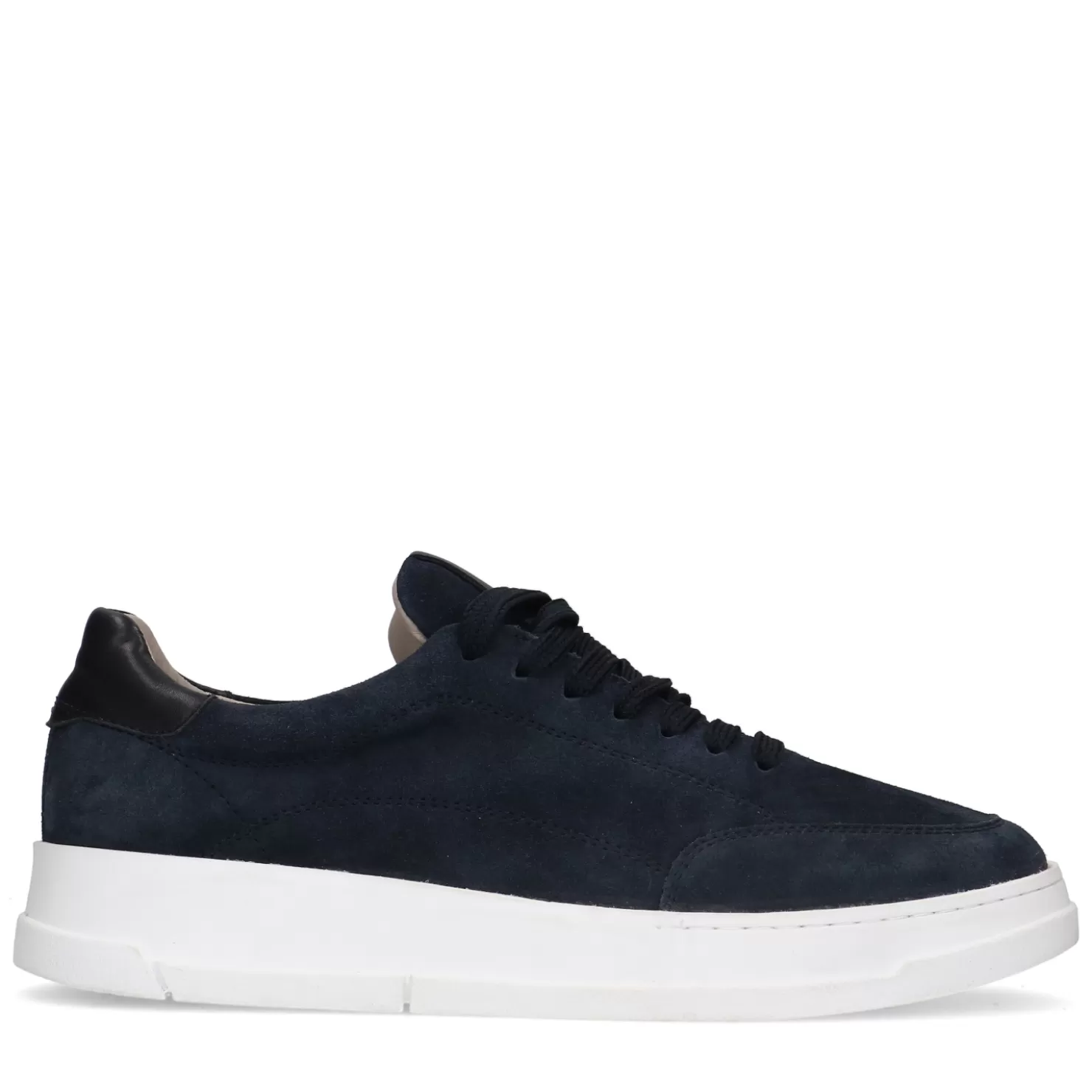 Cheap Sacha Donkerblauwe Suede Sneakers