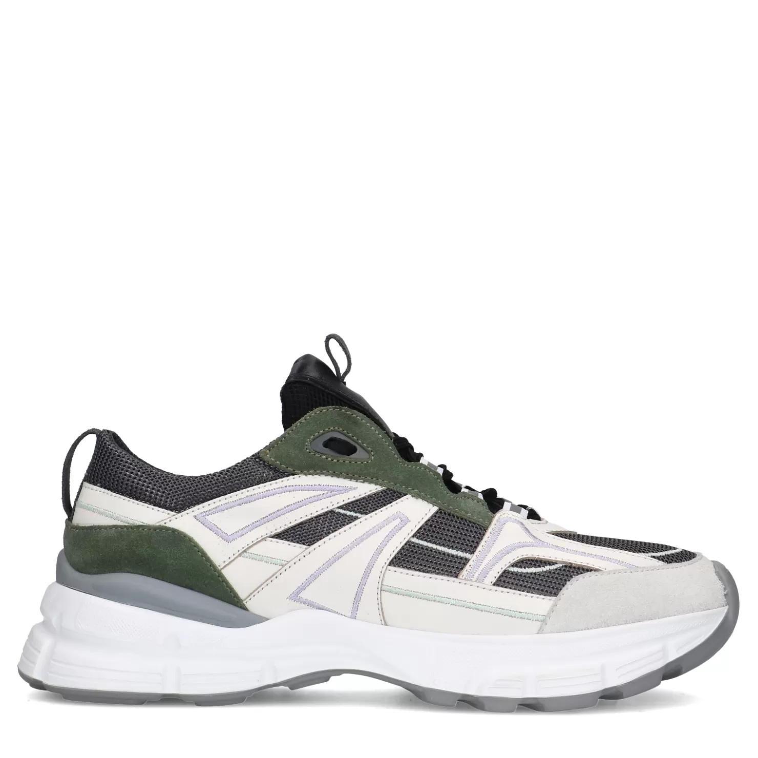 Cheap Sacha Donkergroene Runner Sneakers