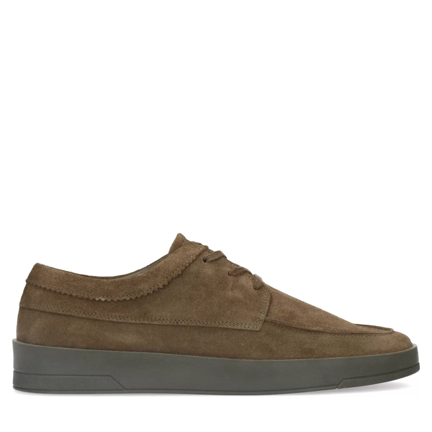 Best Sale Sacha Donkergroene Suede Sneakers