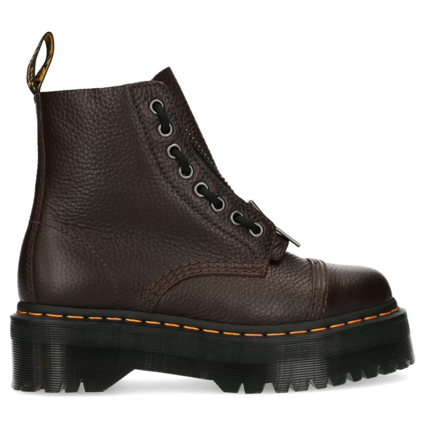 Hot Sacha Dr. Martens Sinclair Milled Nappa Burgundy