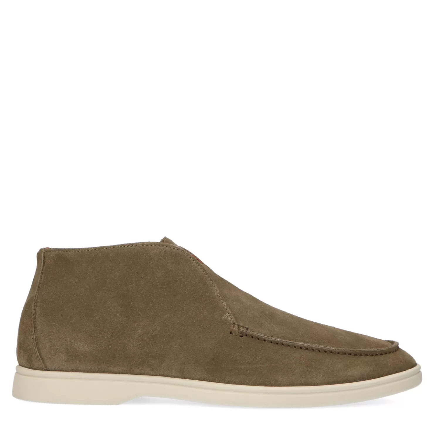 Best Sacha Groene Suede Loafers