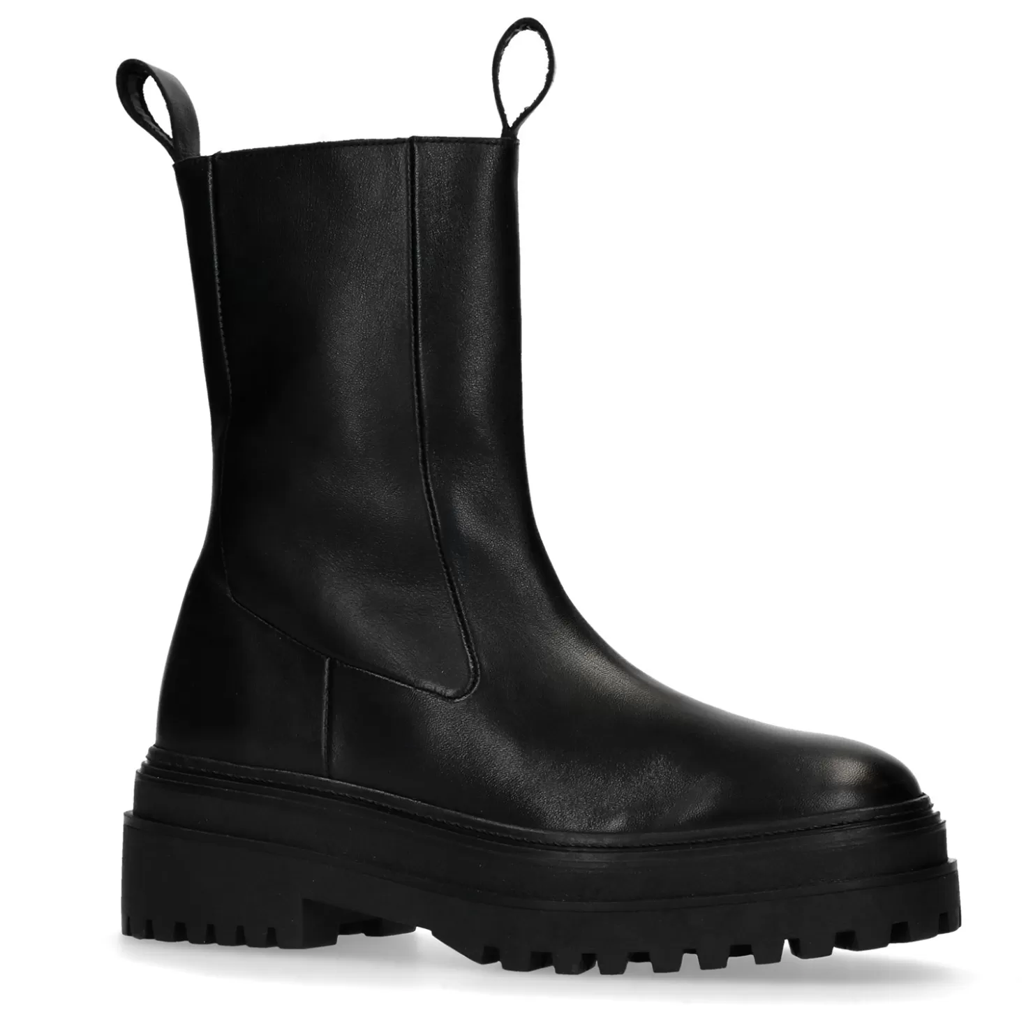 Best Sale Sacha Hoge Zwarte Chelsea Boots