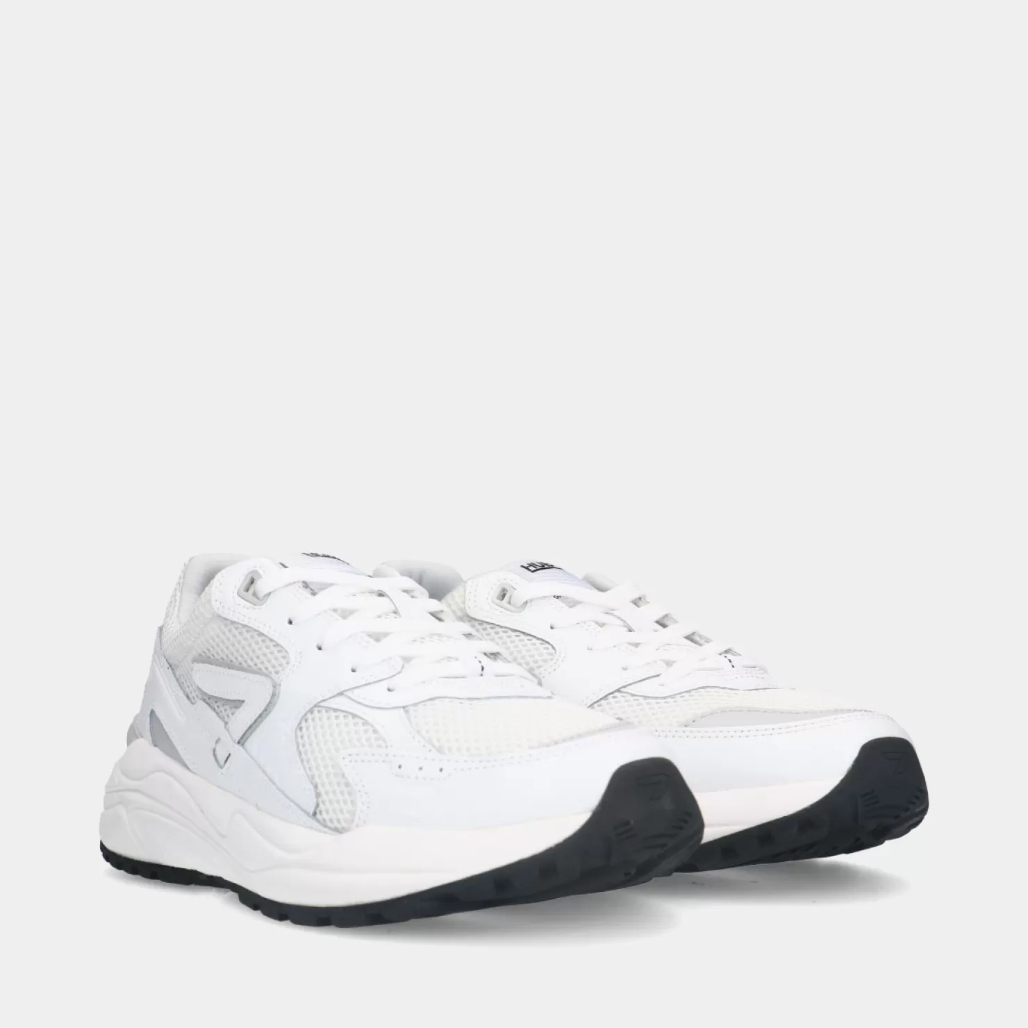 New Sacha Hub Grid-M L26 White Heren Sneakers