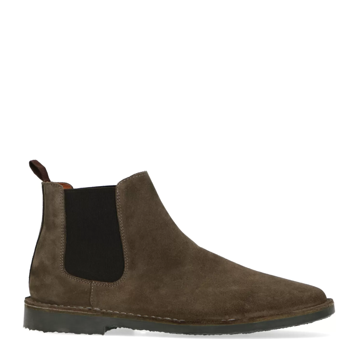 New Sacha Khaki Suede Chelsea Boots