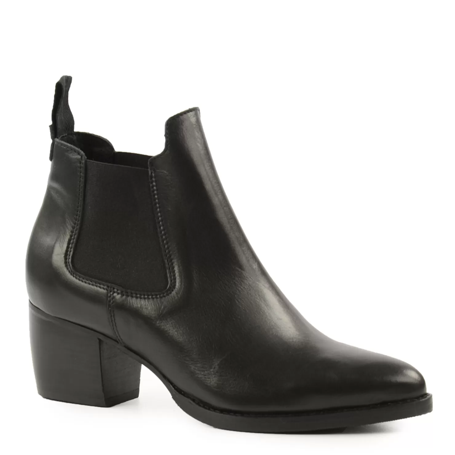 Best Sale Sacha Leren Chelsea Boots Zwart