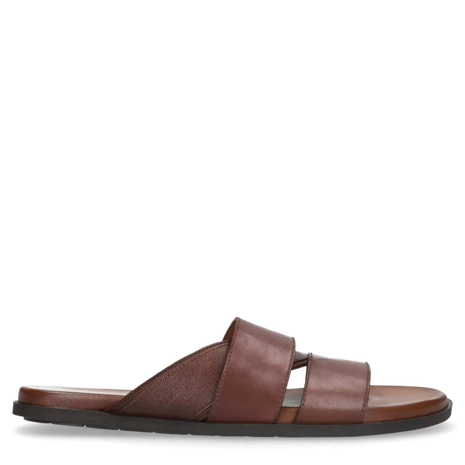 Best Sacha Leren Cognac Sandalen