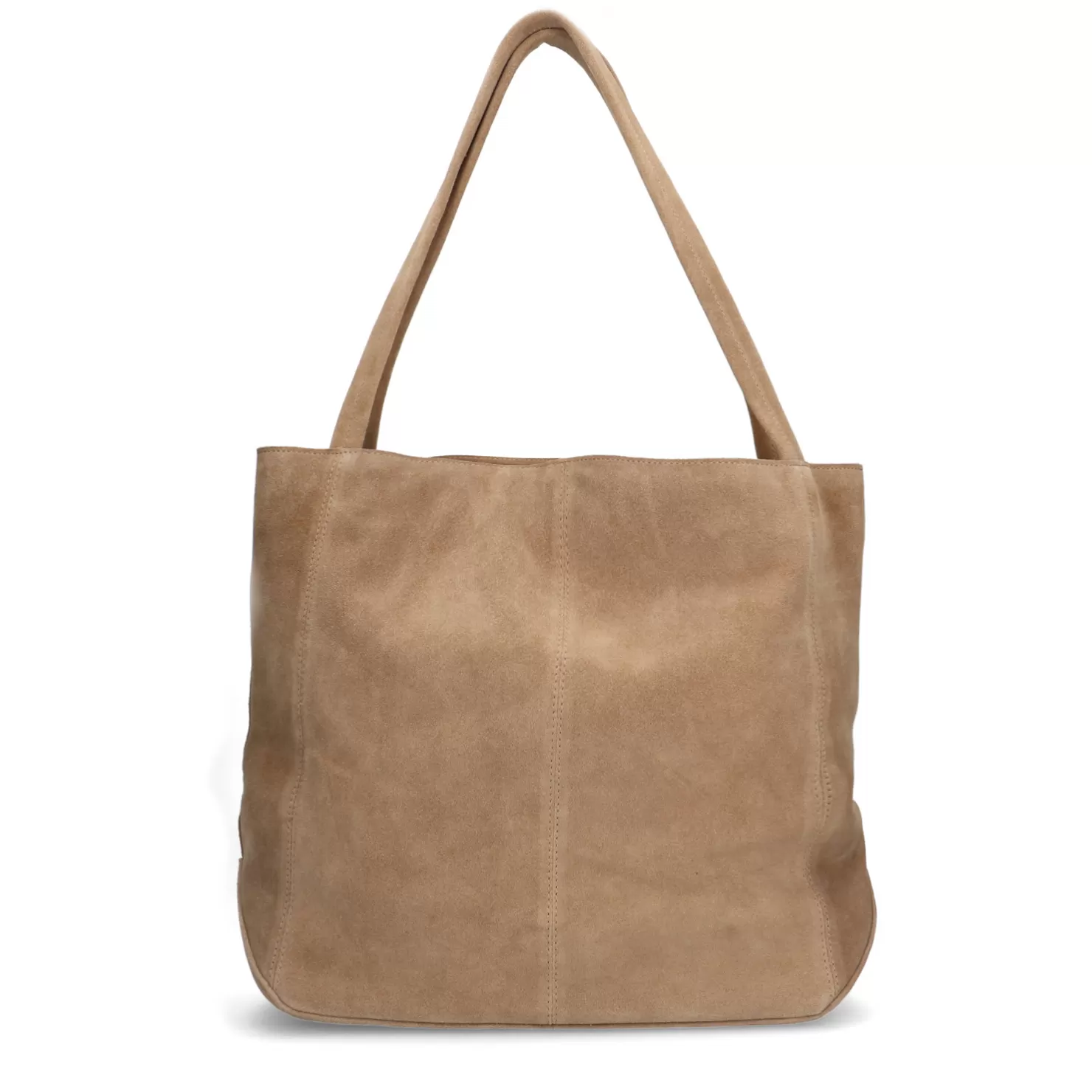 Sale Sacha Lichtbruine Suede Shopper