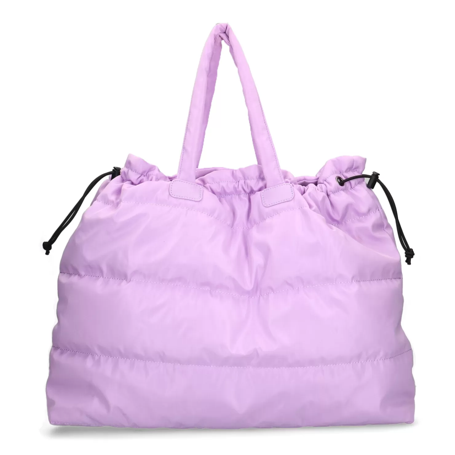 Shop Sacha Lila Puffy Doorgestikte Shopper