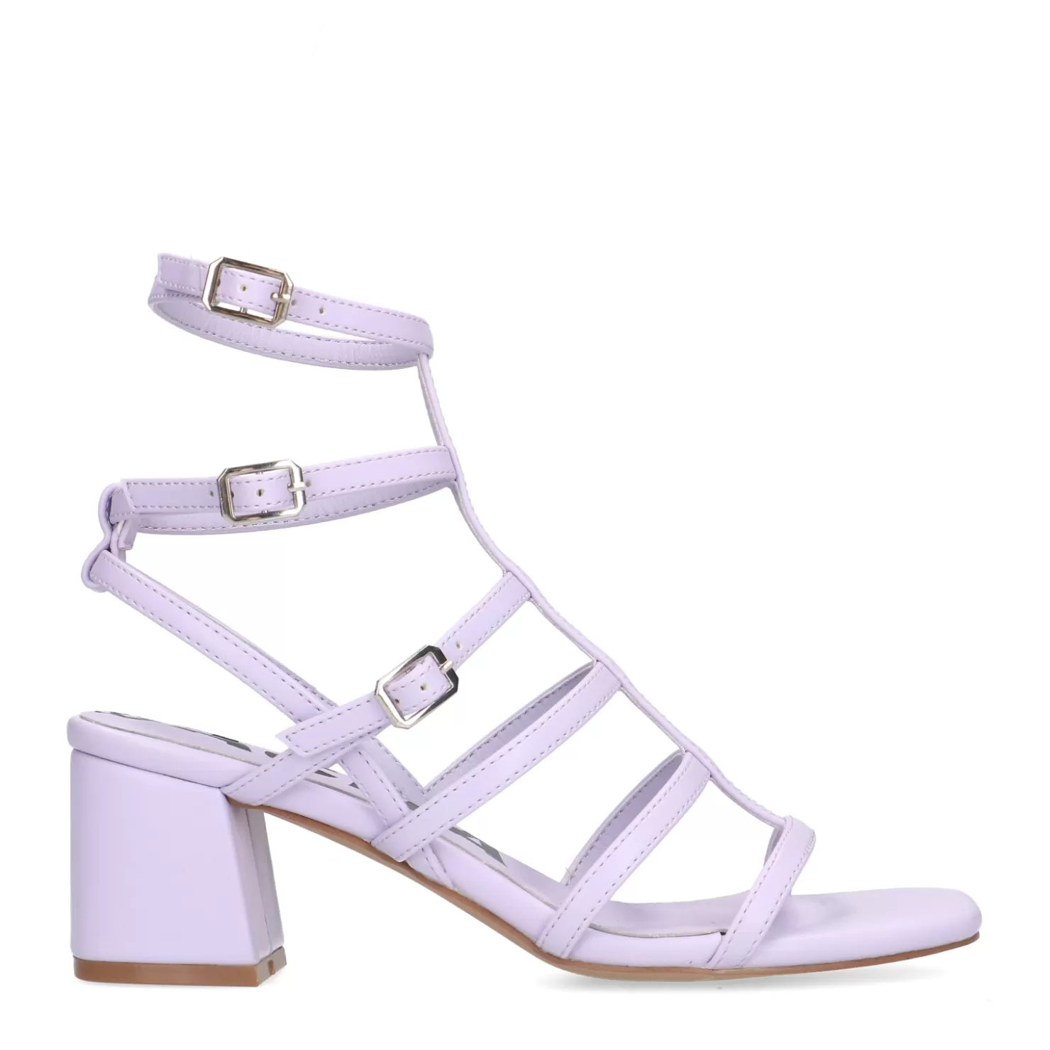 Cheap Sacha Lila Sandalen Met Hak En Bandjes