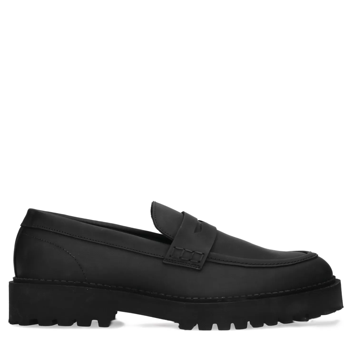 Flash Sale Sacha Mat Zwarte Penny Loafers