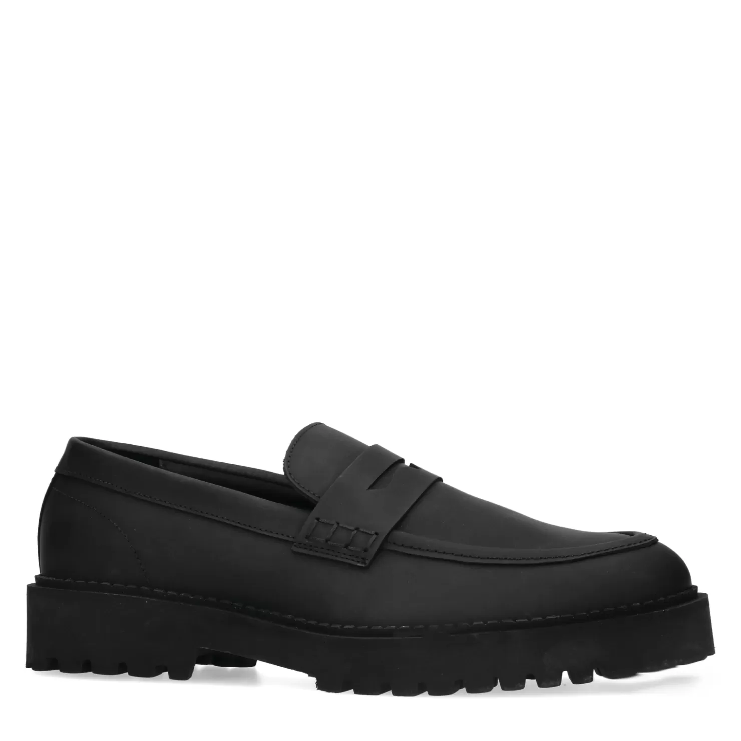 Flash Sale Sacha Mat Zwarte Penny Loafers