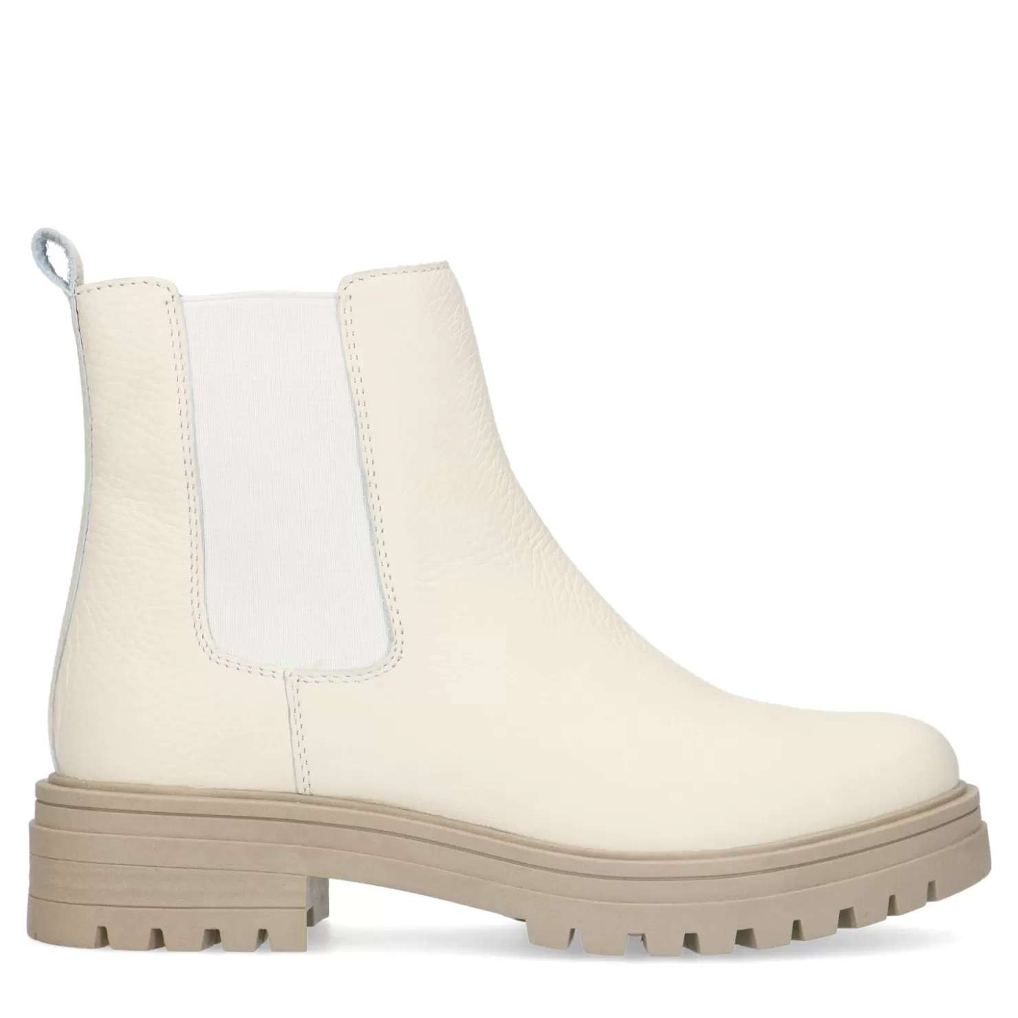 Fashion Sacha Off White Leren Chelsea Boots