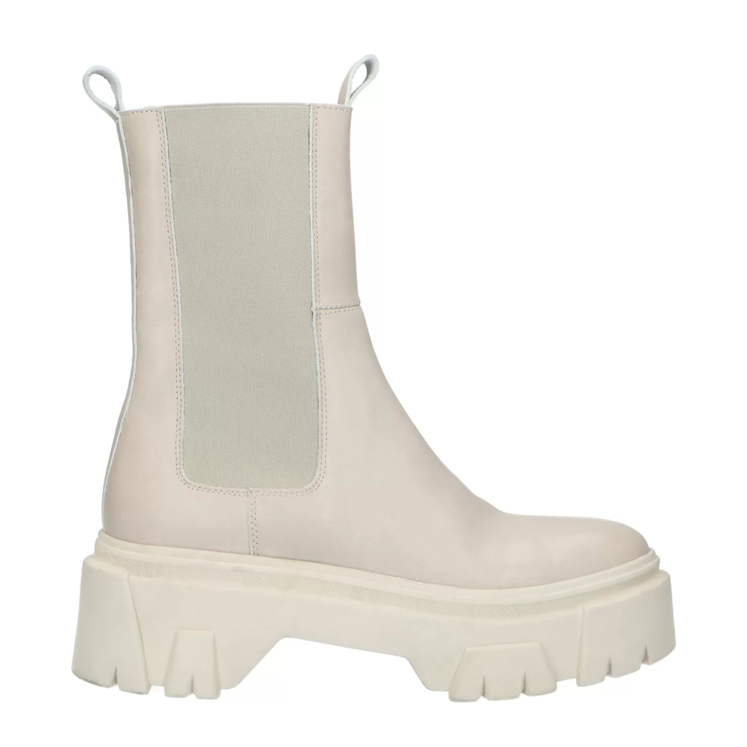 Online Sacha Off White Leren Chelsea Boots