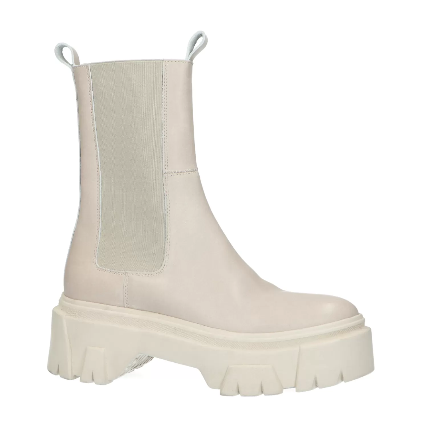 Online Sacha Off White Leren Chelsea Boots