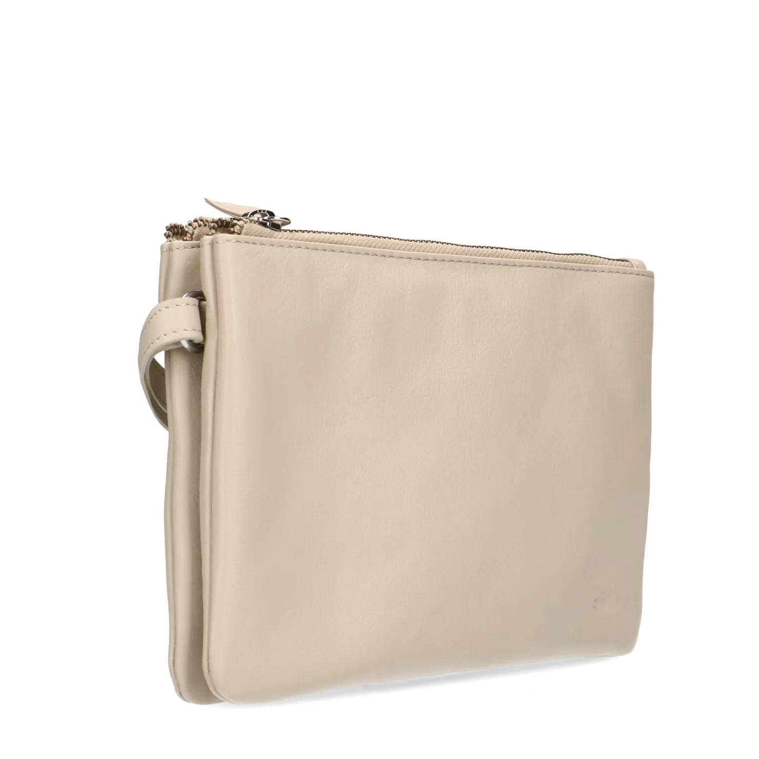 Shop Sacha Off White Leren Crossbody Bag