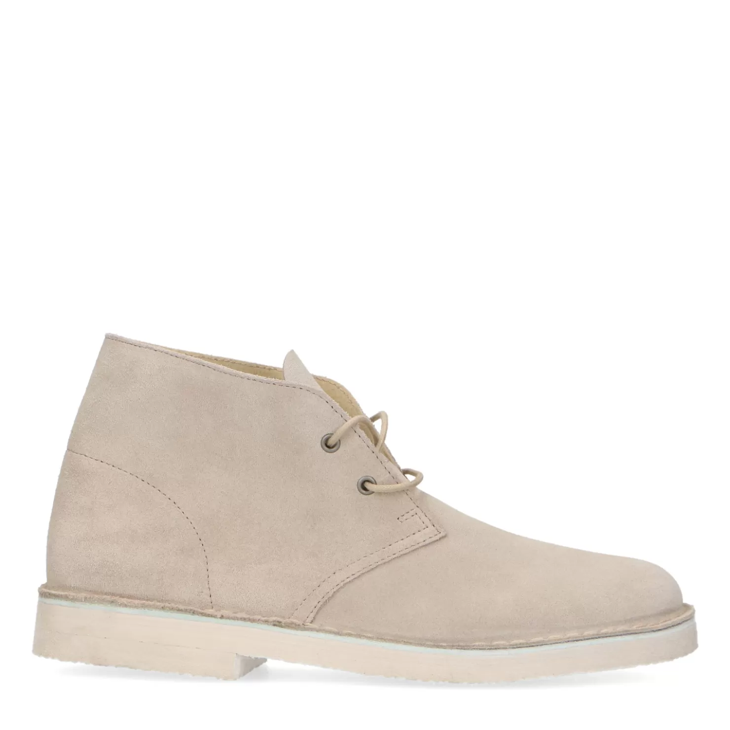 Shop Sacha Off White Suede Veterboots