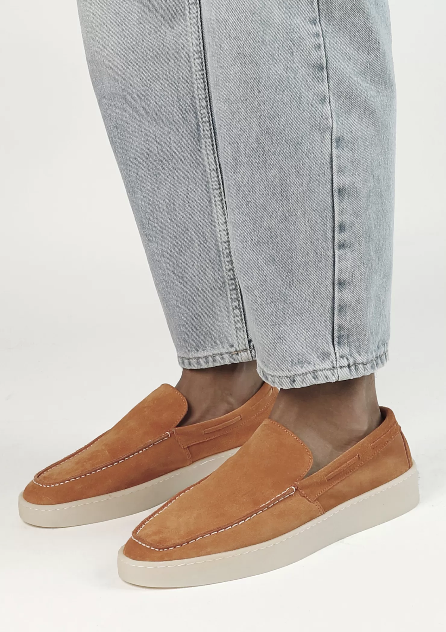 Clearance Sacha Oranje Suede Loafers